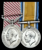 A rare Great War A.F.M. pair to Air Mechanic 1st Class (Observer) R. Ford, Royal Air Force, late Royal Naval Air...