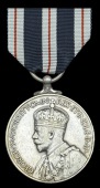An inter-war K.P.M. awarded to Sub.-Inspector Tajuddin, North-West Frontier Police, for his gallantry in tackling a...