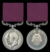 Sea Gallantry Medal (Foreign Services), G.V.R., silver, ‘From the British Government, For Gallantry and...