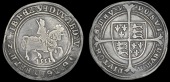 Edward VI (1547-1553), Third period, Fine issue, Halfcrown, 1551, mm. y, 15.25g/3h (N 1934; S 2479). About fine,...
