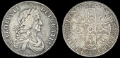 Charles II (1660-1685), Crown, 1666, second bust, edge xviii (ESC 32; S 3355). Nearly very fine 	£400-500