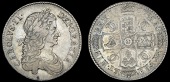 Charles II (1660-1685), Halfcrown, 1663, first bust, edge xv (ESC 457; S 3361). A little weak at date, otherwise...