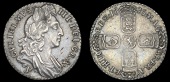 William III (1694-1702), Sixpence, 1696y, first bust, large crowns, early harp (ESC 1539; S 3525). Weak on French...