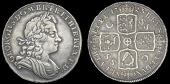 George I (1714-1727), Halfcrown, 1723 ss c, edge decimo (ESC 592; S 3643). About very fine 	£500-600