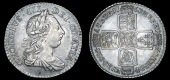 George III (1760-1820), Pre-1816 issues, Shilling, 1763 (ESC 1214; S 3742). Nearly extremely fine, toned 	£600-800