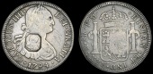 George III (1760-1820), Bank of England, Mexico, Charles IIII, 8 Réales, 1794fm, Mexico City, obv. countermarked...