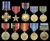 An impressive ‘Korean War’ Distinguished Flying Cross/Bronze Star/Air Medal group of ten named to Major Troy...