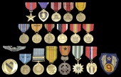 A Bronze Star group of fifteen named to Orion H. Pettengill, U.S. Army

Bronze Star, reverse machine engraved, ‘...