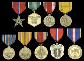 A Bronze Star group of nine named to Second Lieutenant Harold D. Bryant, Adjutant General’s Corps

Bronze Star,...