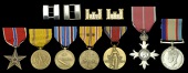 A Bronze Star group of seven representative of those awarded to Captain Milan M. Casper, 116th Engineer Battalion,...