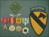A ‘Vietnam’ Bronze Star group of four attributed to Specialist Four James F. Connors, U.S. Army

Bronze Star,...