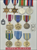 A Meritorious Service Medal group of ten awarded to Sergeant 1st Class James S. M. Gray, Military Police Battalion,...