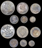 Victoria (1837-1901), Proof set, 1893, comprising silver Crown to Threepence [6]. Minor hairlines, otherwise about...