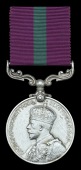 King’s African Rifles L.S. & G.C., G.V.R., 2nd issue (2403 Pte. Jasi, 2-K.A. Rif.) some contact marks, nearly very...