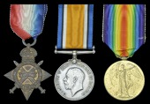 Three: Private T. Smailes, 1st Battalion, King’s Own Scottish Borderers, who died of wounds, France/Flanders on 26...