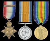 Three: Private W. Clifton, 2nd Battalion, Royal Sussex Regiment, killed in action, France/Flanders, 25 January...