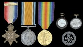 Three: Private A. Reddell, 2nd Battalion, South Staffordshire Regiment

1914 Star, with copy clasp (8967 Pte. A....