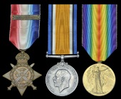 Three: Private C. Pratt, 2nd Battalion, Royal Sussex Regiment, killed in action, battle of Loos, 25 September...