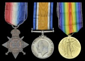 Three: Private W. Bird, 1st Battalion, King’s Royal Rifle Corps, killed in action, Flanders, 27 October...