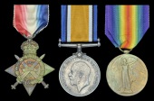 Three: Private S. H. Harding, Royal Marine Light Infantry

1914 Star, with loose clasp (Ch.13230 Pte. R.M....