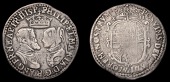 Philip and Mary (1554-1558), Shilling, undated, full titles, mark of value divided by crown above shield, 5.87g/4h...