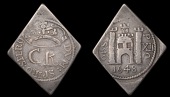 Charles I (1625-1649), Pontefract, Shilling, 1648, type I, crowned c-r, rev. castle gateway, value dividing pc to...