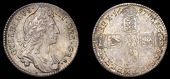 William III (1694-1702), Shilling, 1697, first bust (ESC 1091; S 3497). Extremely fine or better, toned 	£150-200