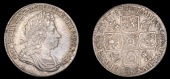 George I (1714-1727), Shilling, 1715, roses and plumes (ESC 1162; S 3645). Some very light obverse adjustment marks,...