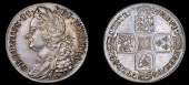 George II (1727-1760), Shilling, 1745 lima (ESC 1205; S 3703). Extremely fine, toned 	£150-200

