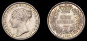 Victoria (1837-1901), Shilling, 1839, with initials (ESC 1280; S 3902). Practically as struck, lightly toned, rare...