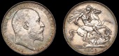 Edward VII (1901-1910), Proof Crown, 1902, edge ii (ESC 362; S 3979). Sometime lightly cleaned, otherwise extremely...