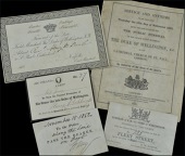 Ephemera Concerning the State Funeral of the First Duke of Wellington 18th November 1852 an exceptionally fine...