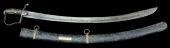 A 1796 Pattern British Light Cavalry Trooper’s Sabre with Waterloo Connection, the 82 cm single fuller blade by...