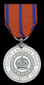 Coronation 1911, County and Borough Police (Samuel Berry, Supt. & Asst. Chief Clerk, Bm. Police) extremely...