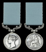 Army of India 1799-1826, no clasp, silver, contemporary struck piece with disk set into separate mount, very fine	...