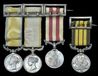 A set of four miniature dress medals attributed to Commander E. P. B. Kelso, Royal Navy

Baltic 1854-55; Crimea...