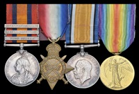 Four: Lieutenant E. J. McKenzie, 5th Battalion Nottinghamshire & Derbyshire Regiment, late Cape Mounted Rifles and...