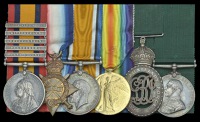 Family group:

Six: Major & Quartermaster E. G. Smith, South African Medical Corps
Queen’s South Africa...