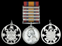 Pair: Private H. Ashton, Volunteer Company, York and Lancaster Regiment, a resident of Barnsley, West...