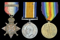 Three: Stoker 1st Class W. H. W. Harland, Collingwood Battalion, Royal Naval Division, interned in the Netherlands...