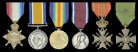Six: Major D. W. R. Anderson, 1st (City of London) Battalion London Regiment, late 2/7th Battalion London...