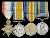 Four: Lieutenant C. S. Cole, Indian Army Reserve of Officers, late Sussex Yeomanry and Surrey Yeomanry

1914-15...