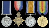 Four: Petty Officer W. Sutton, Royal Navy

1914-15 Star (130274 P.O.2, R.N.); British War and Victory Medals...