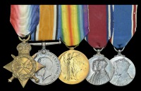 Five: Rear-Admiral H. H. Bousfield, Royal Navy

1914-15 Star (Lieut., R.N.); British War and Victory Medals (Lt....