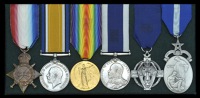 Five: Petty Officer E. W. Rapsey, Royal Navy

1914-15 Star (142741 L.S. R.N.); British War and Victory Medals...