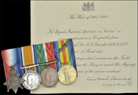 Four: Warrant Telegraphist P. Bryant, Royal Naval Reserve

1914-15 Star (Wt. Tel., R.N.R.); British War Medal...