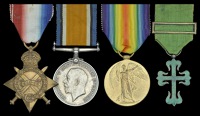 Four: Engineer Lieutenant R. A. Steen, Royal Navy

1914-15 Star (Eng. S. Lt., R.N.R.); British War and Victory...