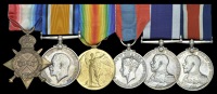 Six: Chief Petty Officer T. McCappin, Royal Navy

1914-15 Star (177112 T. McCappin, P.O., R.N.); British War and...