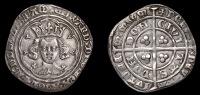 Edward III (1327-1377), Post-Treaty period, Groat, London, mm. cross pattée, row of ten pellets across breast...