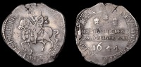 Charles I (1625-1649), Chester mint, Halfcrown, 1644, mm. sword erect between three gerbs on obv., plume on rev.,...